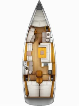 Sun Odyssey 439 in Athens / Alimos Marina thumbnail 5