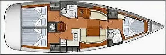 Sun Odyssey 42DS in Volos / Port of Volos - Photo 2