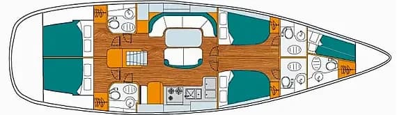 Beneteau 50 in Marmaris Yacht Marina - Photo 2