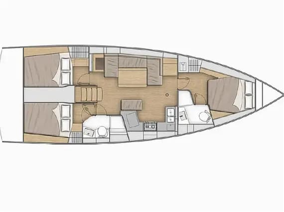 Oceanis 40.1 in Dubrovnik / ACI Marina Dubrovnik - Photo 2