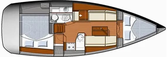 Sun Odyssey 33i in Corfu / Gouvia / D-Marin Marina Gouvia - Photo 2