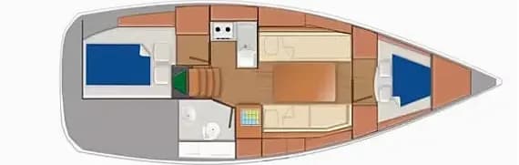 Sun Odyssey 319 in Sicily / Furnari / Marina Portorosa - Photo 2