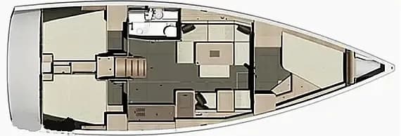 Dufour 410 Grand Large in Jacuecanga, Angra dos Reis (RJ) / BR Marinas Verolme - Photo 2