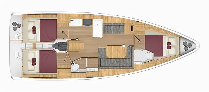 Bavaria C38 in Novi Vinodolski / Marina Novi - Photo 5