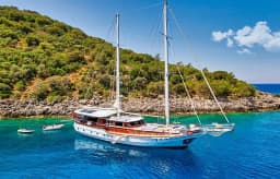 Gulet in Fethiye port thumbnail 8
