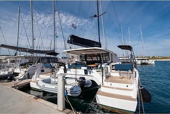 Nautitech 48 Open in Lavrion / Olympic Marina - Photo 1