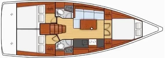 Oceanis 38.1 in Orhaniye / Marti Marina - Photo 2