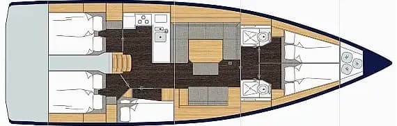 Bavaria C45 in Punta Ala - Photo 2