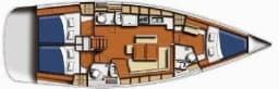 Oceanis 43 in Lefkada / Nikiana Marina thumbnail 4