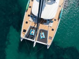 Lagoon Seventy 7 in Corsica / Ajaccio / Port Tino Rossi thumbnail 15
