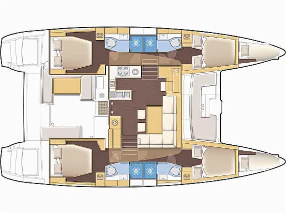 Lagoon 450 in Šibenik / D-Marin Marina Mandalina - Photo 2