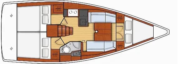 Oceanis 35.1 in Sukošan / D-Marin Dalmacija Marina - Photo 2