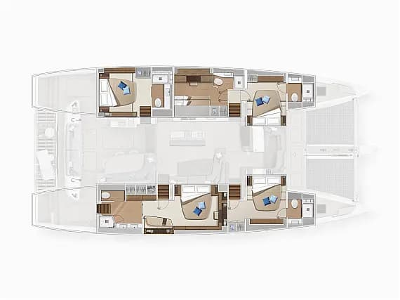 Lagoon Sixty 5 in Split / Port of Split / West Harbour - Photo 2