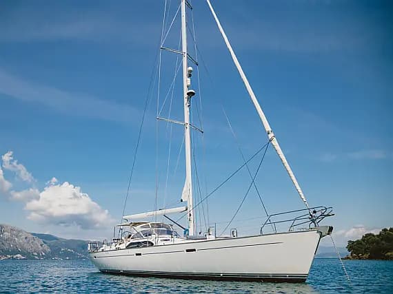 Moody 64 in Corfu harbor - Photo 1