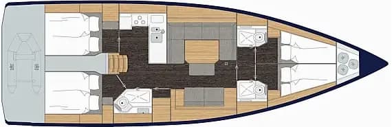 Bavaria C45 in Trogir / ACI Marina Trogir - Photo 2
