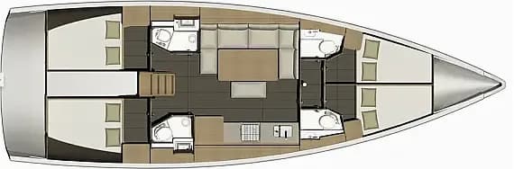 Dufour 460 Grand Large in Medulin / Marina Medulin - Photo 2