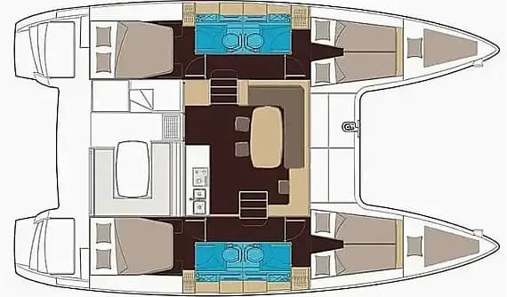 Lagoon 400 S2 in Punta Ala - Photo 2