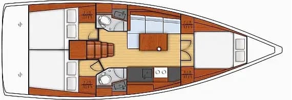 Oceanis 38.1 in Sukošan / D-Marin Dalmacija Marina - Photo 2