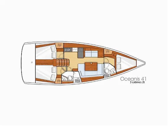 Oceanis 41 in Athens / Alimos Marina - Photo 2