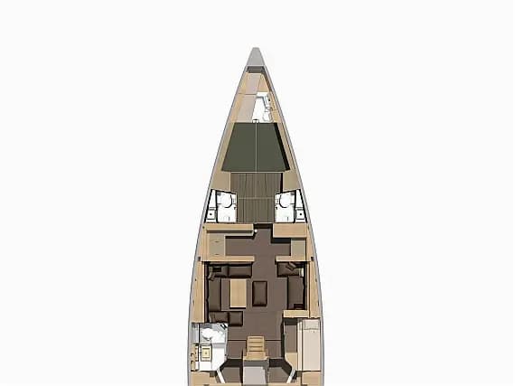 Dufour 56 Exclusive in Sardinia / Porto Rotondo / Punta Nuraghe - Photo 2