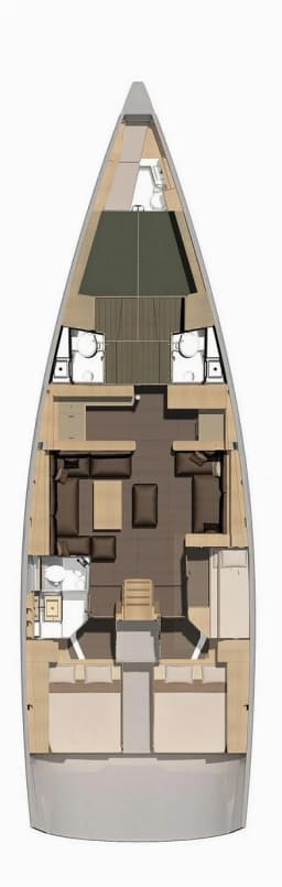 Dufour 56 Exclusive in Sardinia / Porto Rotondo / Punta Nuraghe thumbnail 5