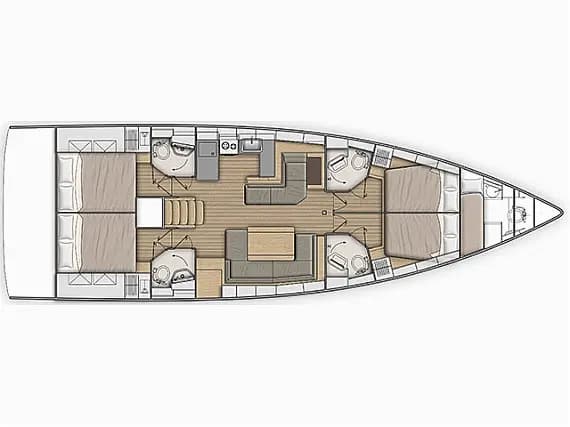 Oceanis 51.1 in Athens / Alimos Marina - Photo 2