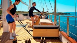 Motor sailer in Split / Port of Split / West Harbour thumbnail 19