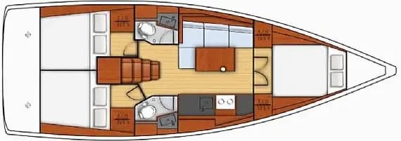 Oceanis 38.1 in Split / ACI Marina Split - Photo 2