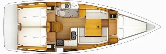 Sun Odyssey 379 in Arzon / Port du Crouesty - Photo 2