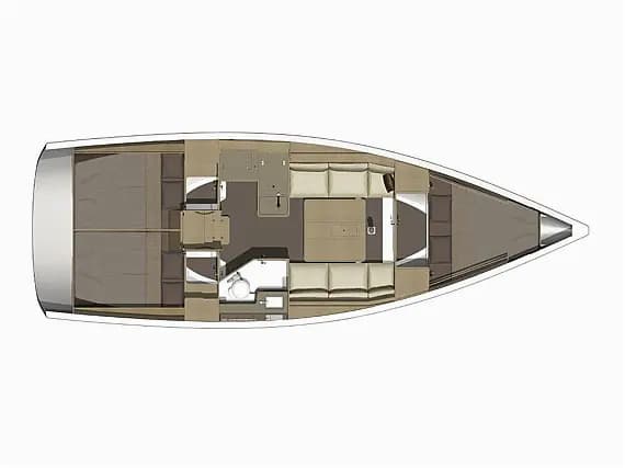 Dufour 360 Grand Large in Trogir / ACI Marina Trogir - Photo 2