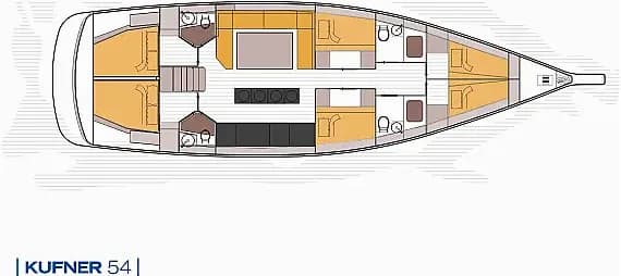 D&D Kufner 54 Exclusive in Trogir / ACI Marina Trogir - Photo 2
