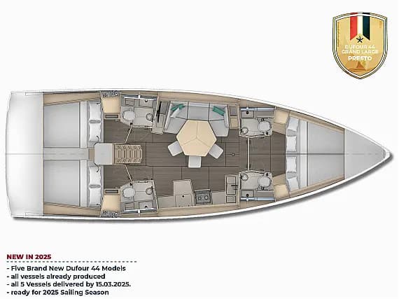Dufour 44 in Kaštel Gomilica / Marina Kaštela - Photo 2