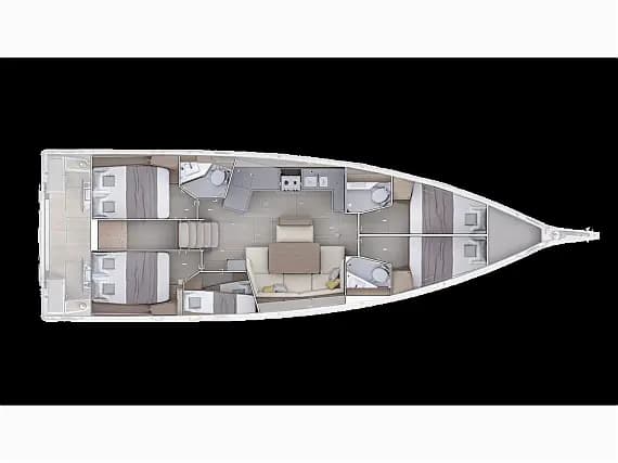 Oceanis 47 in Athens / Alimos Marina - Photo 2