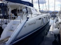 Nautitech 47 in Marmaris / Netsel Marmaris Marina thumbnail 6