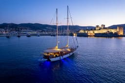 Gulet in Bodrum Marina thumbnail 23