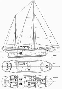 Gulet in Bodrum Marina thumbnail 5