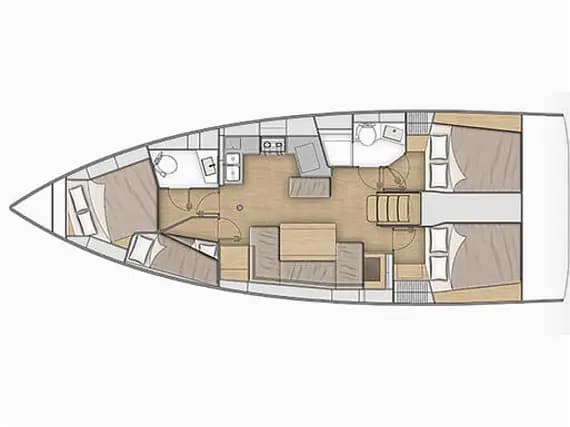 Oceanis 40.1 in Salerno / Marina d'Arechi - Photo 2
