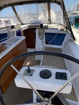 Dufour 390 Grand Large in Sardinia / Portisco / Marina di Portisco thumbnail 18