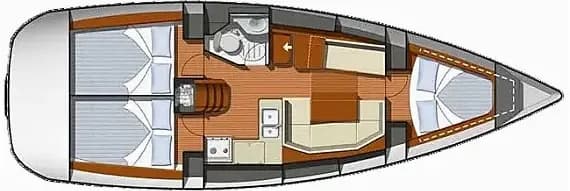 Sun Odyssey 36 in Lefkada / Nikiana Marina - Photo 2