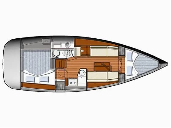Sun Odyssey 33i in Corfu / Gouvia / D-Marin Marina Gouvia - Photo 2