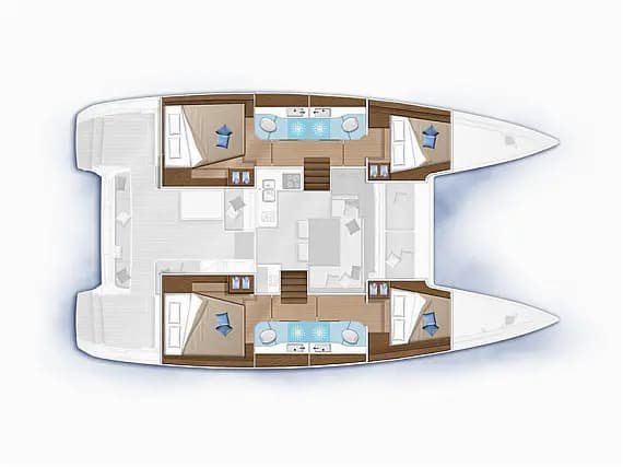 Lagoon 40 in Trogir / ACI Marina Trogir - Photo 2