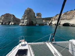 Lagoon 42 in Paros port thumbnail 9