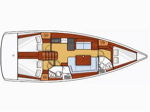 Oceanis 41 in Kos / Marina Kos - Photo 3