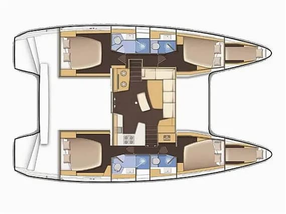 Lagoon 42 in Trogir / ACI Marina Trogir - Photo 2