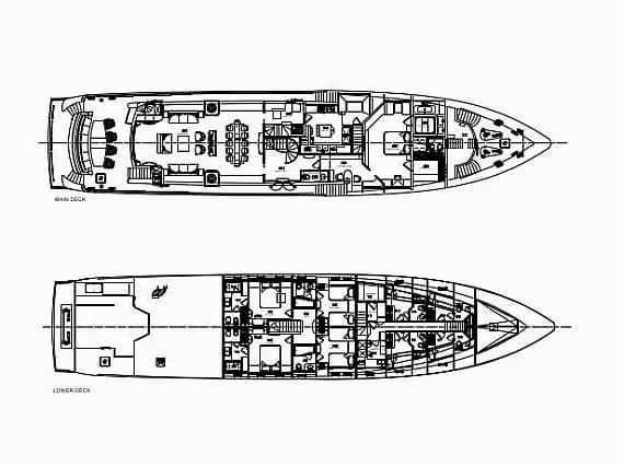 Motoryacht in Split / Port of Split / West Harbour - Photo 2