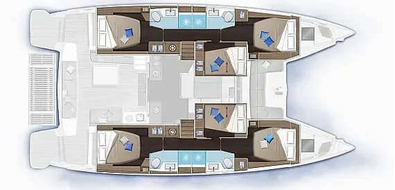 Lagoon 51 in Fethiye / Yacht Club Mai - Photo 2