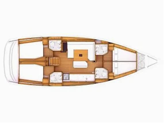 Sun Odyssey 479 in Seget Donji / Marina Baotić - Photo 2