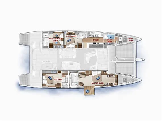 Lagoon Seventy 7 in Split / Port of Split / West Harbour - Photo 2