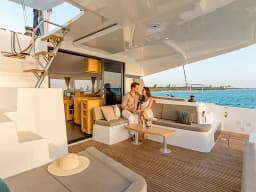 Lagoon 42 in Santorini / Vlichada port thumbnail 9
