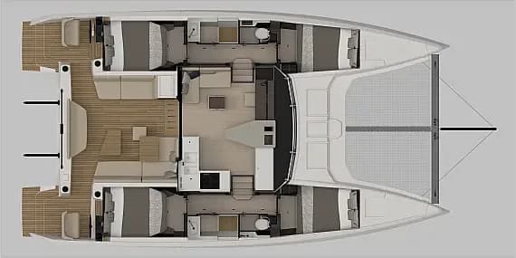 Nautitech 44 Open in Lavrion / Olympic Marina - Photo 2